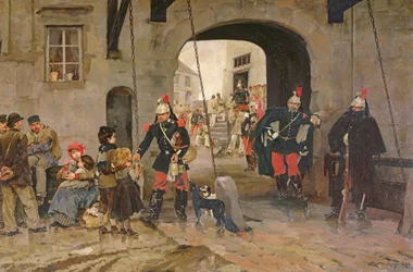 Die Armen in Paris, 1886